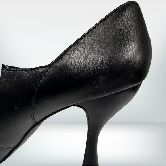 Sam Edelman Black,Cream Heeled Oxfords 8 1/2 NWT - Picture 5 of 7